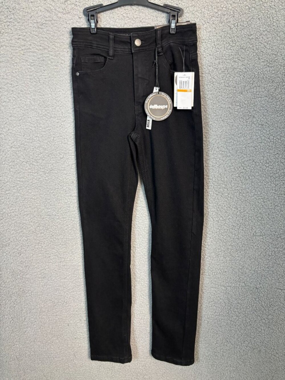 Dollhouse Women's Ultra Soft Denim Jeans High-Rise Black Size 3/4 New With Tags.